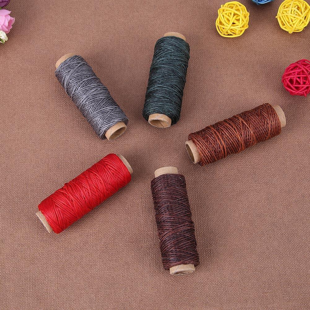 Cuộn chỉ may đồ da DIY chống thấm nước 150D dài 50m tiện dụng