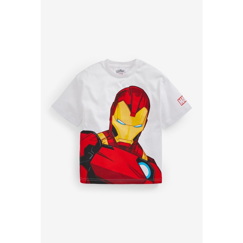Áo thun cộc tay bé trai - Set 2 áo Marvel Next cho bé trai size 2-8t (form nhỏ)