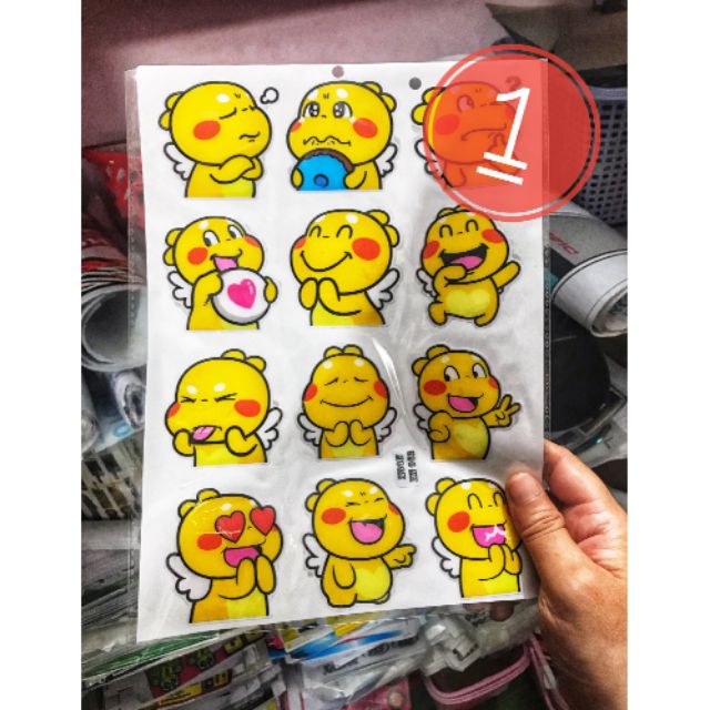 Tem Dán Sticker Nổi