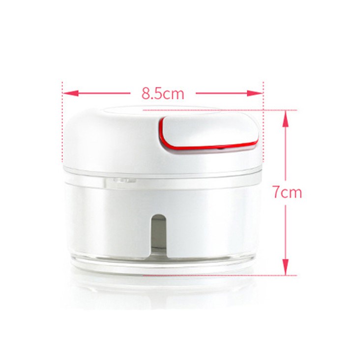 Dụng cụ xay tỏi ớt cầm tay đa năng thế hệ mới, máy xay tỏi Mini Food Chopper MXM01