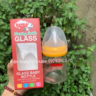 Bình sữa thủy tinh Panda Thái Lan 120ml