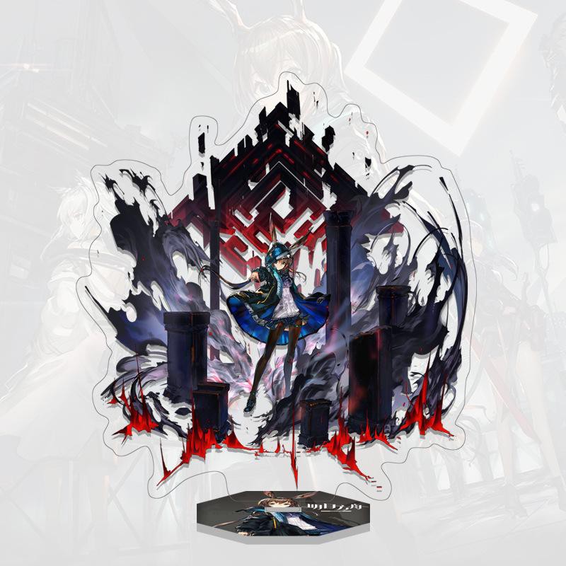 (mica standee) Mô hình nhân vật in hình anime chibi Arknights quà tặng trang trí trưng bày