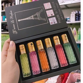 Bộ nước hoa tháp 6 chai, Tinh dầu nước hoa dạng lăn lưu hương cực lâu.