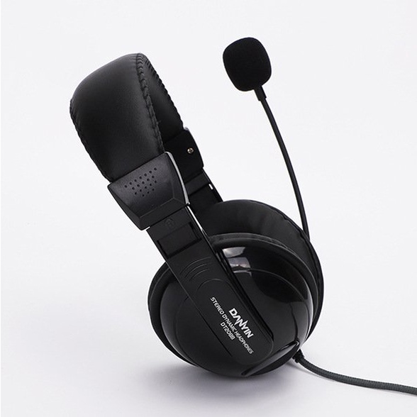 Tai nghe chụp tai cao cấp DT2088 chuyên dụng mic thoại tốt 2 phân loại cho máy tính và điện thoại