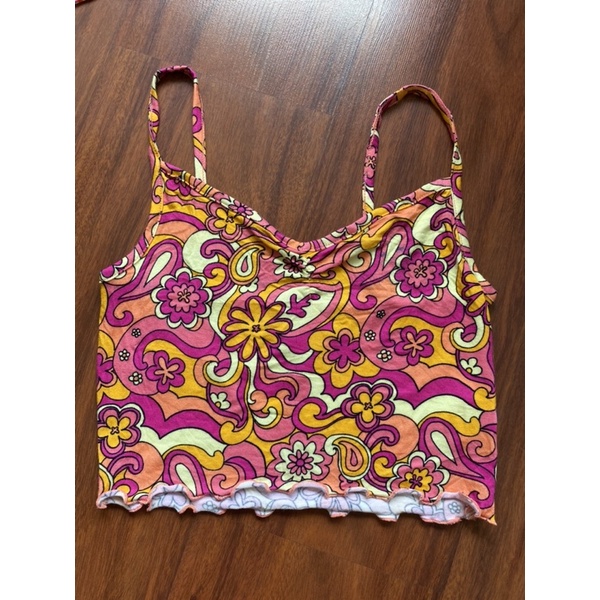 Áo croptop 2 dây Pasun size S các mẫu