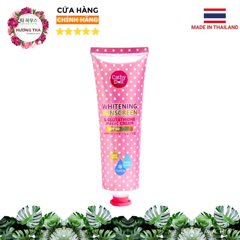 Kem chống nắng Cathy Doll Whitening Sunscreen -138ml, làm trắng và bảo vệ da khỏi tác hại của ánh nắng