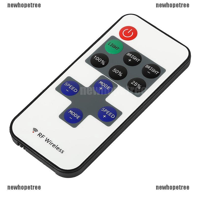 Remote Controller điều khiển độ sáng đèn LED dây 12V RF