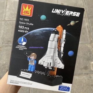 Mô hình lắp ráp phi hành gia mini
