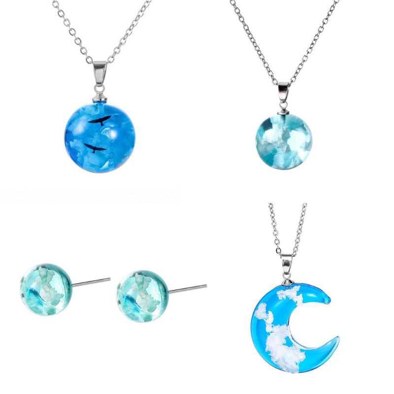 Túi 80g Hạt Làm Trang Sức Hình Đám Mây Xinh Xắn