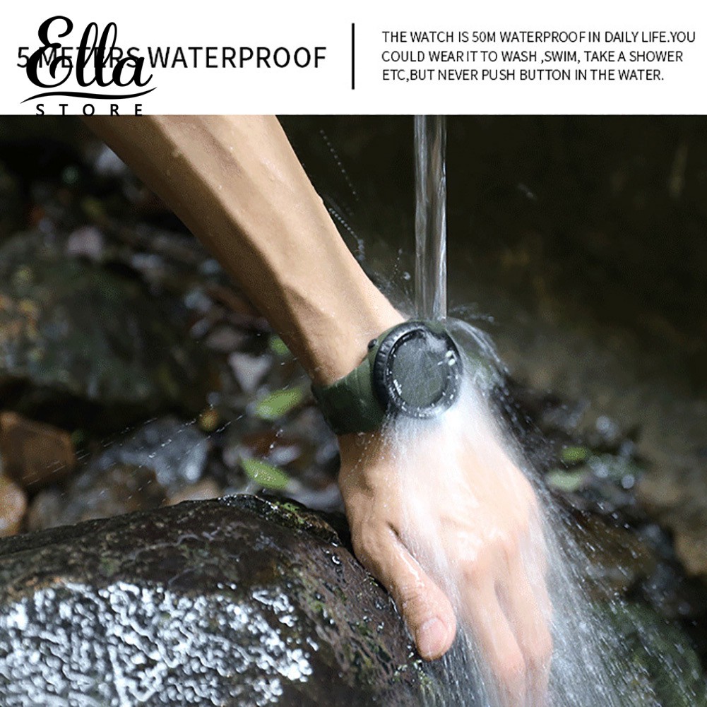 Đồng Hồ Điện Tử Màn Hình Kỹ Thuật Số Smael 50m Dành Cho Nam