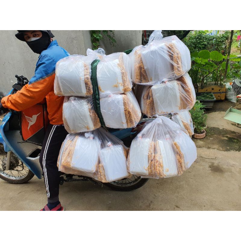 5 Kg GIÁ SỈ 😍😍CƠM CHÁY CHÀ BÔNG NHÀ LÀM BỊCH 500GRAM NƯỚC SỐT TRUYỀN THỐNG ĐẬM ĐÀ