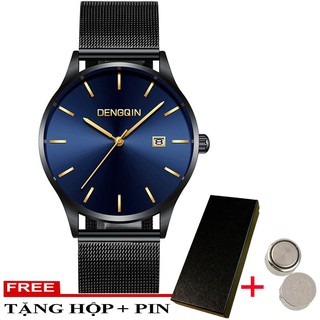 (New Arrival) Đồng Hồ Nam DENGQIN Máy Nhật Chính Hãng Dây Thép Mành Cao Cấp_Full Box - Classic