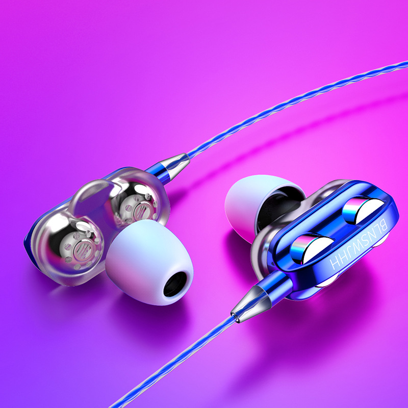 NEW Stereo Wired Earphone for Samsung Xiaomi High Bass 6D Stereo In-Ear Earphones  Earbuds Sport Earphones