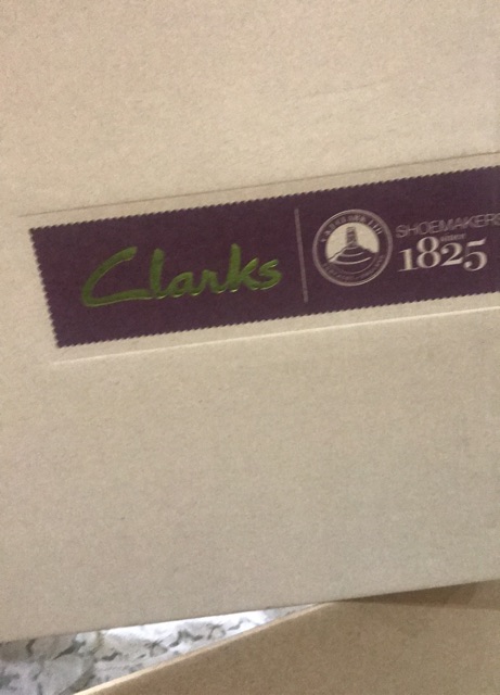 Giày nữ độn hãng CLARKS full box chính hãng 100%
