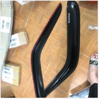 Bộ vè mưa đen xe Mẹc Sprinter