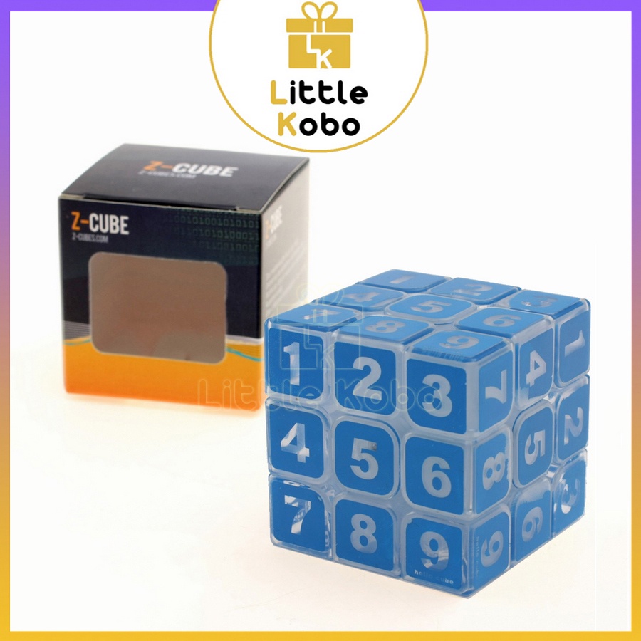 Rubik ZCube Sudoku Transparent Number Rubic Biến Thể Số Học Toán Học Đồ Chơi Trí Tuệ Trẻ Em Phát Triển Tư Duy Thông Minh
