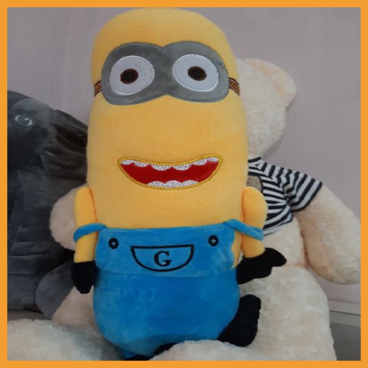 Gấu Bông Minion Đáng Yêu ⚡️FREE SHIP⚡️ Gối Ôm Vải Nhung Mềm Mịn Gối Ôm Cho Bé Quà Tặng Ý Nghĩa