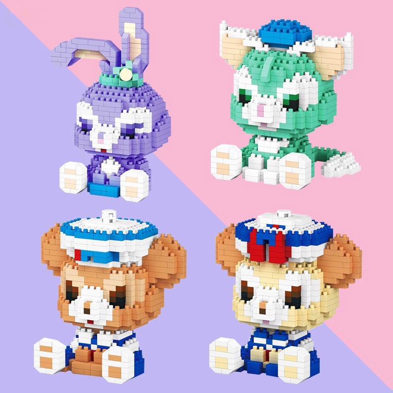 Đồ chơi lego xếp hình cho bé trai bé gái các nhân vật hoạt hình dễ thương JIMADO SA281