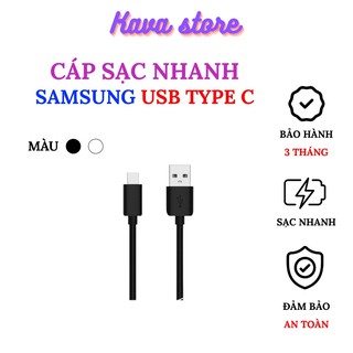 Dây sạc nhanh Samsung Type-C Usb chính hãng Kava Store S8/S9/S10/S20/Note8/Note9/Note10