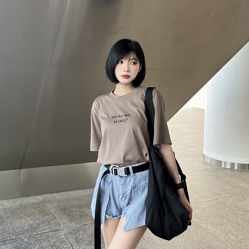 Elmer Signature - CROCO Áo thun form rộng 100% cotton 2c