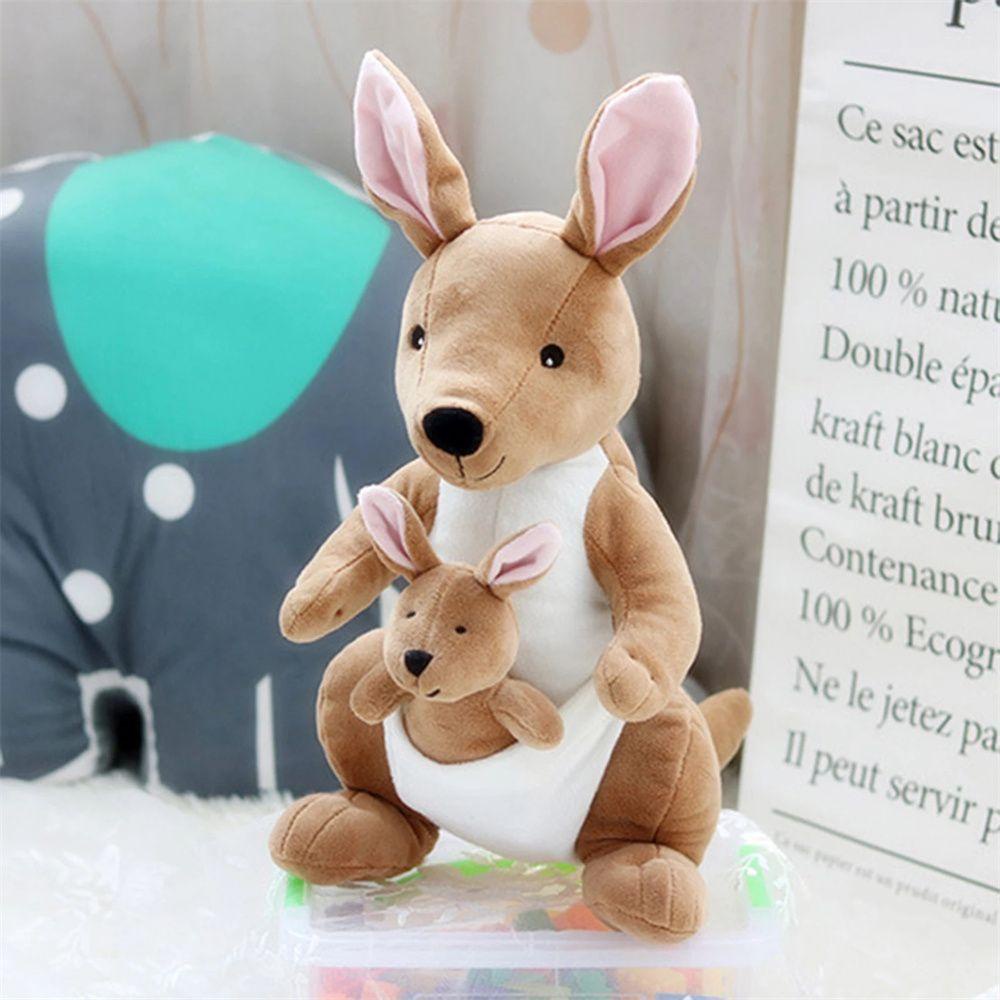 Thú Nhồi Bông Hình Kangaroo 3 Kích Thước 28cm / 38cm