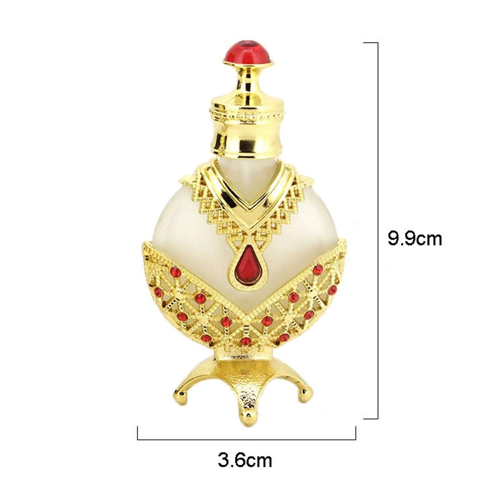 MOCHO Chai Rỗng Đựng Tinh Dầu / Nước Hoa Màu Vàng Kim Mang Đi Tiện Dụng