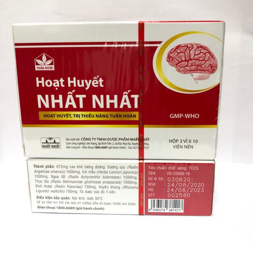 Hoạt huyết nhất nhất