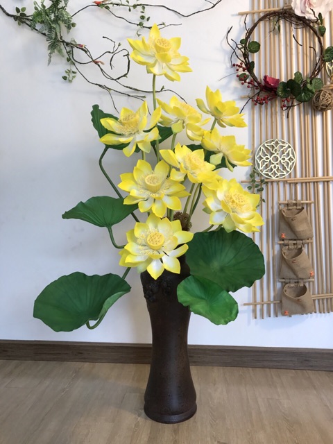 Gân hoa đất sét- gân lá sen đại