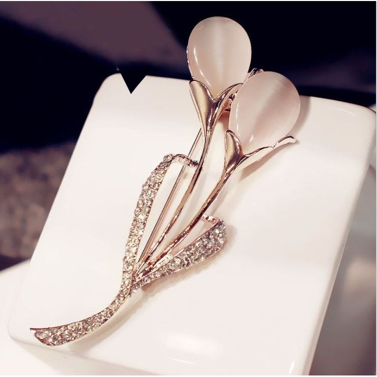 Cài áo nữ hình hoa Cài áo vintage Hàn Quốc, trâm cài áo nhatstore158