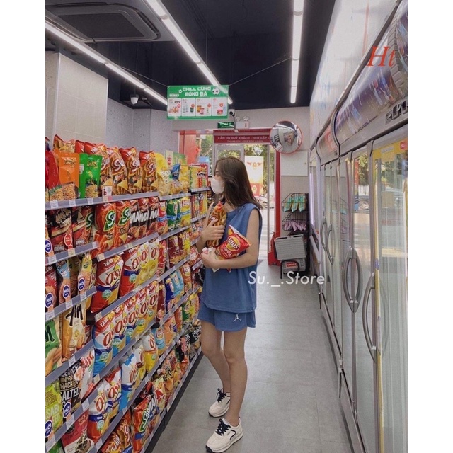 Bộ tanktop người cầm bóng H2B968