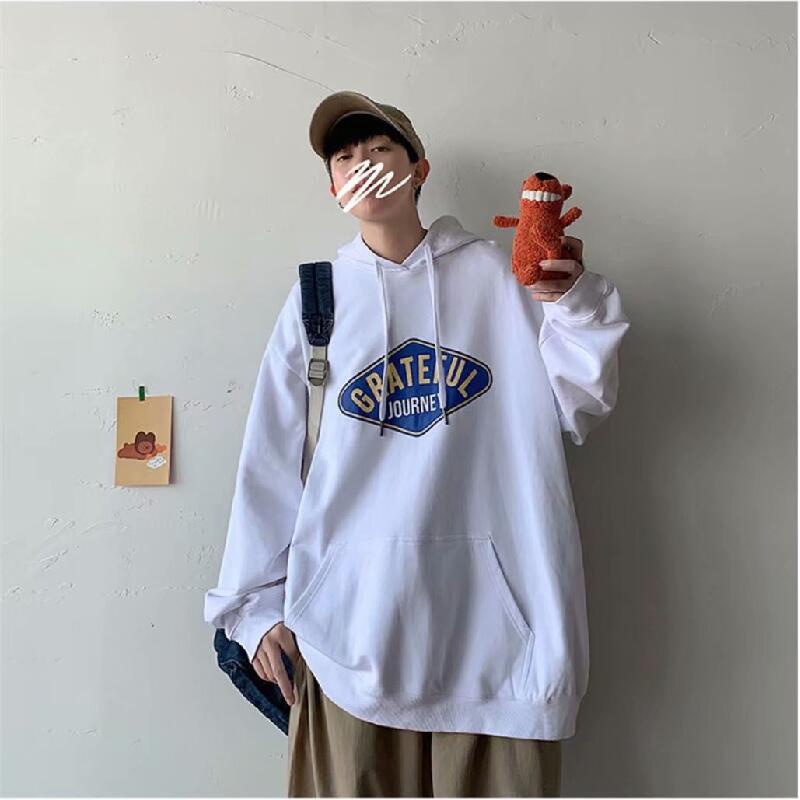 Áo hoodie nam size M-5XL dáng rộng sành điệu thời trang mùa đông