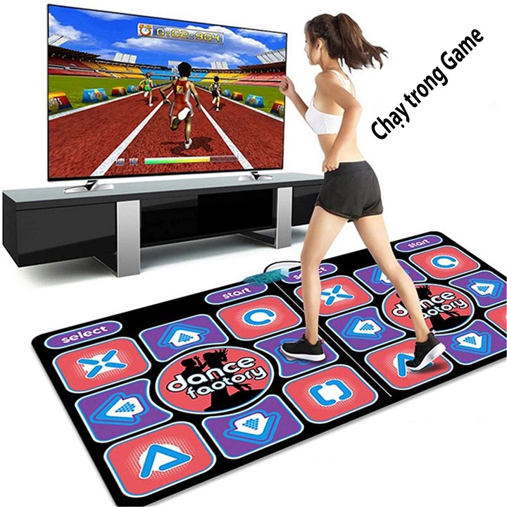 [Thế giới ảo] Thảm nhảy Smart, thảm chơi game trò trí tuệ, chạy bộ, cổng AV, kết nối không dây