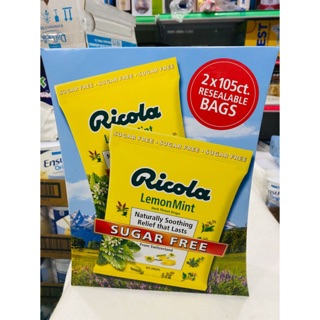 [Date 11/2023]-Kẹo Ricola chanh bạc hà 105 viên của Mỹ