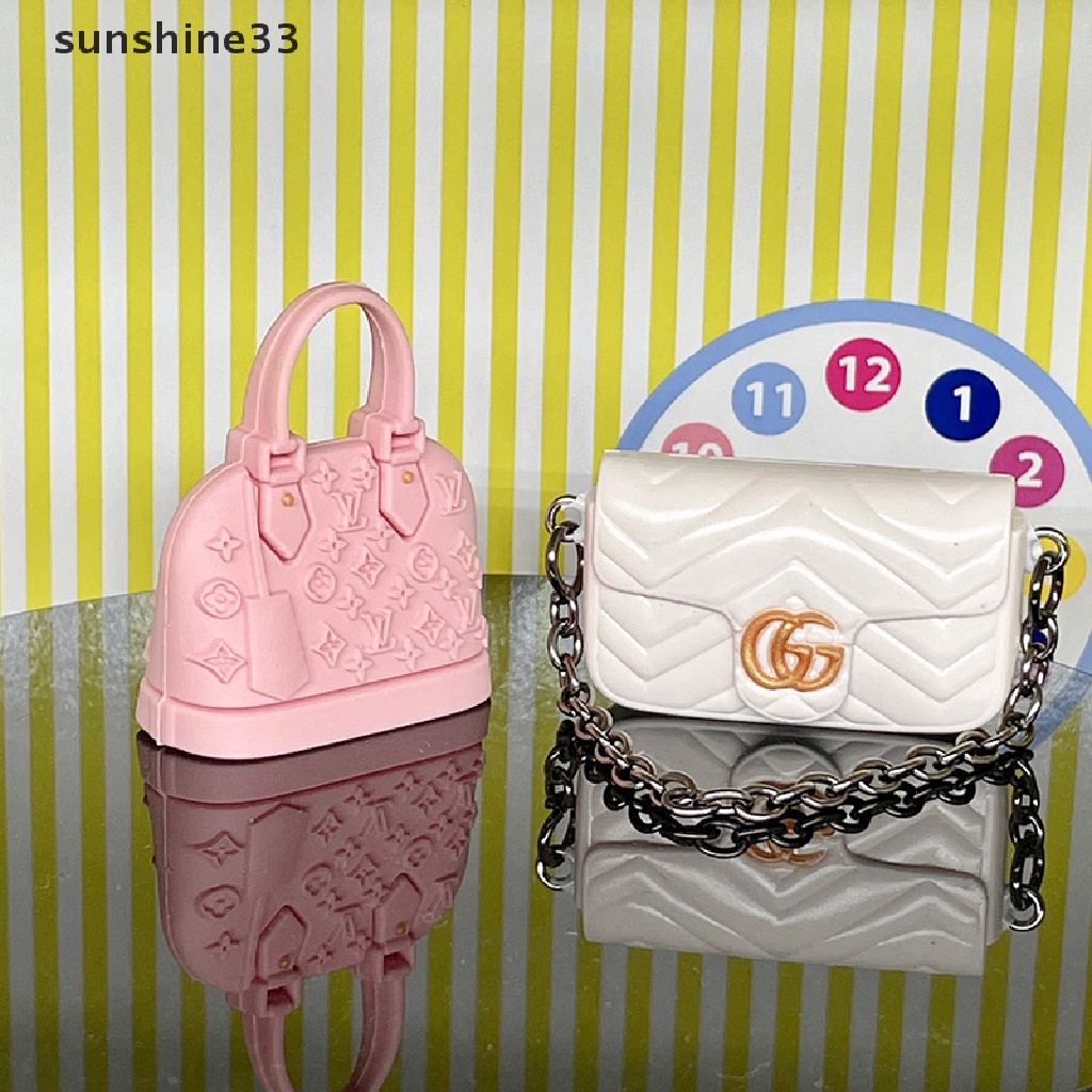 Mô hình túi xách / túi có dây đeo cho nhà búp bê 1:12