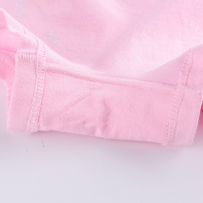 (QC3) sét 4 chiếc quần lót vải cotton in hình hoạt hình dễ thương cho bé gái
