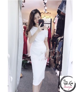 Váy umi lệch vai