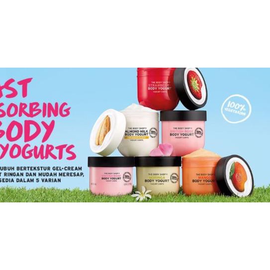 THE BODY SHOP Most (Hàng Mới Về) Sữa Chua Etk-655 200ml: Strawberry / Moringa / Mango / Anh Quốc / Almon