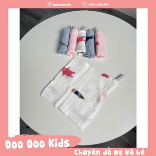 Set 5 khăn mặt Aden cho bé