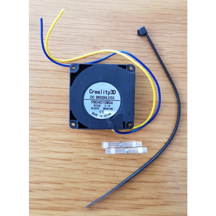 Quạt làm mát 4010 Blower Cooling Fan with Terminal for Hotend