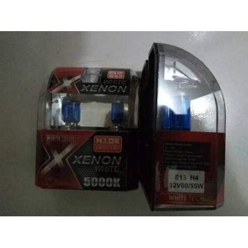 Bóng Đèn Xenon H4 12v 60 / 55w 100% Ánh Sáng Vàng