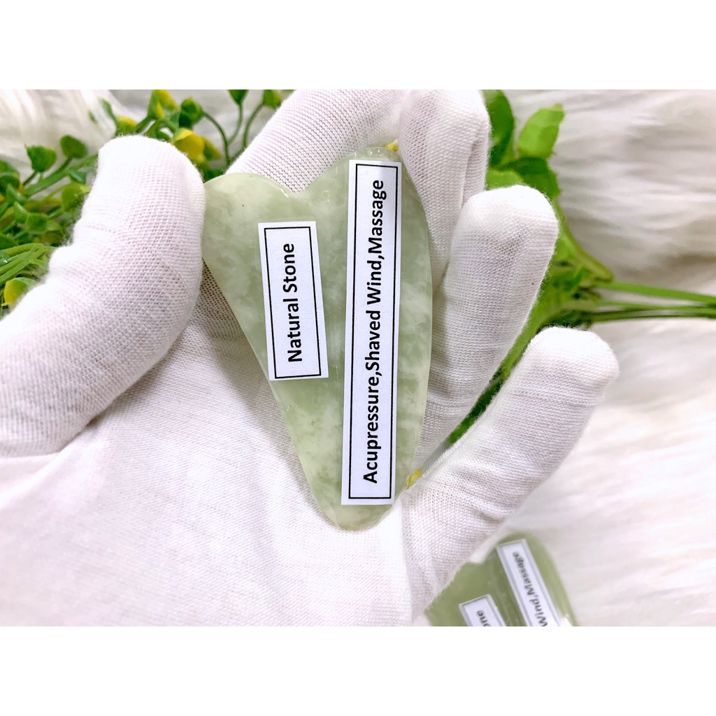 Đá Guasha massage mặt Cao Cấp