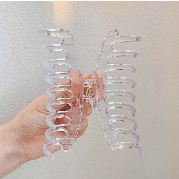 ✨✨Kẹp tóc trong suốt phong cách retro Hàn Quốc