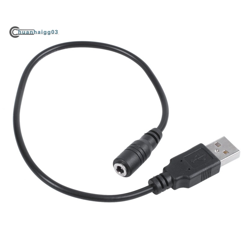 Cáp Chuyển Đổi Dc 3.5x1.35mm Female Sang Usb 2.0 A Male