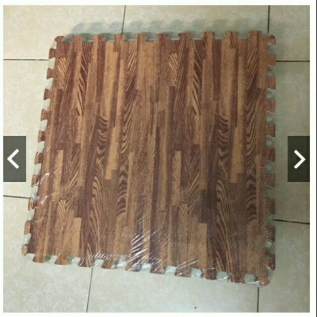 Bộ 6miếng Thảm xốp vân gỗ KT 60x60