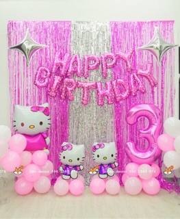 Bóng Hình Hello Kitty trang trí cao 70cm