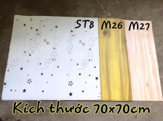 Xốp Dán Tường VÂN GỖ MẪU MỚI