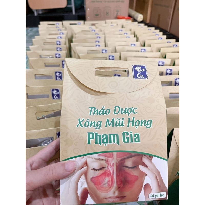 Thảo dược xông mũi họng Phạm Gia