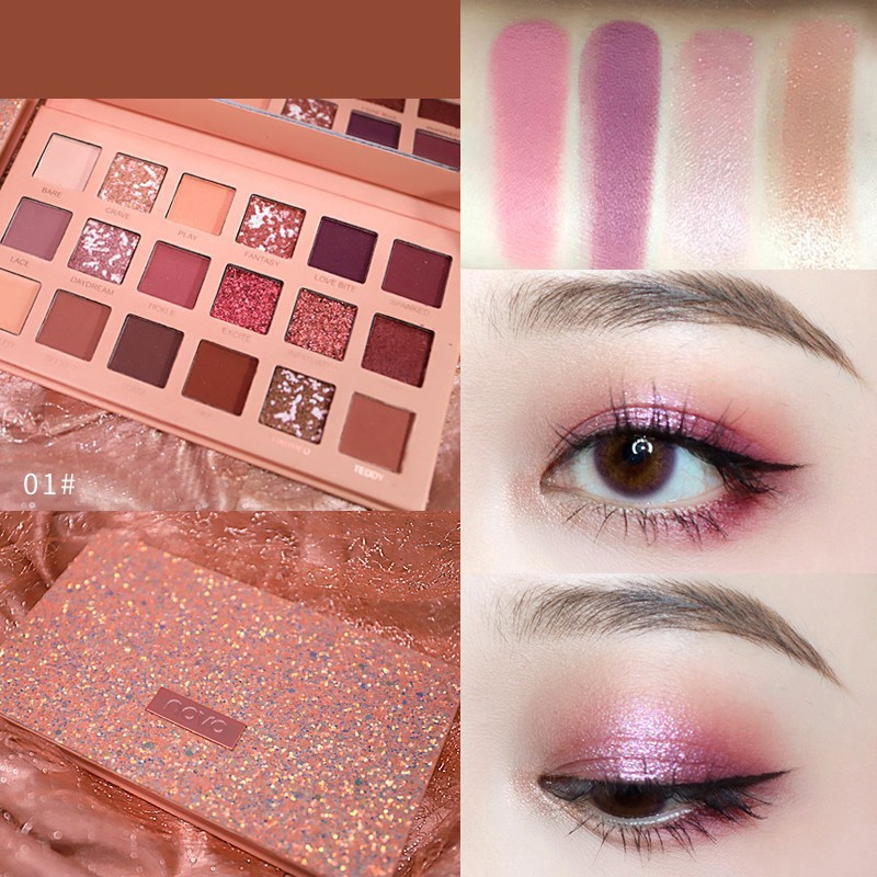 Bảng phấn mắt 18 màu mắt thương hiệu NOVO | BigBuy360 - bigbuy360.vn