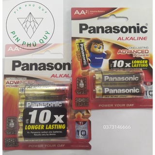 Pin AA / AAA Panasonic Alkaline Chính Hãng Vỉ 2 Viên, Vỉ 4 Viên