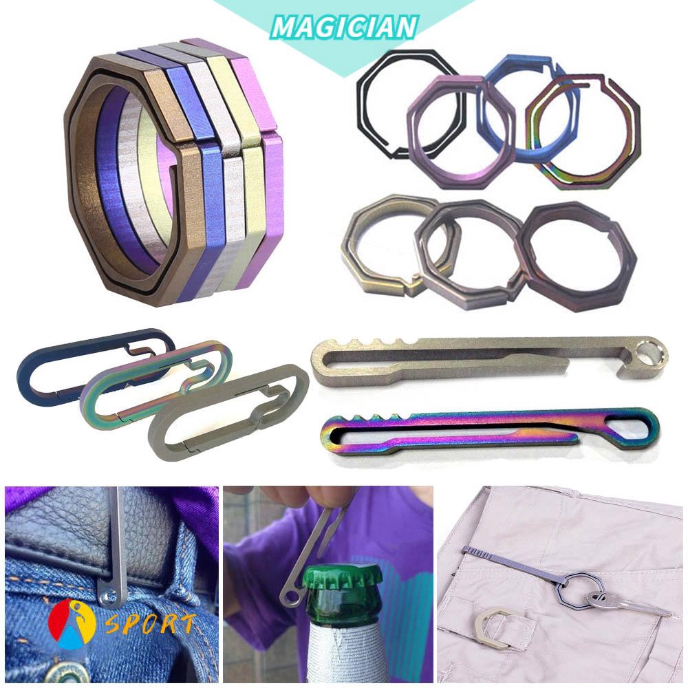 1 Móc Khóa EDC Bằng Titan Chất Lượng Cao